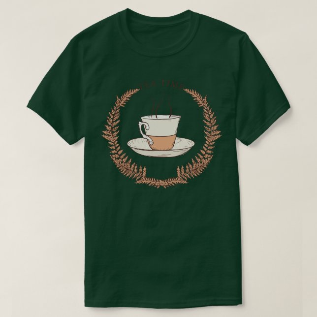 Tea Time T Shirt (Design framsida)