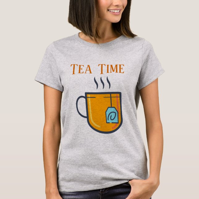 Tea Time T-Shirt (Framsida)