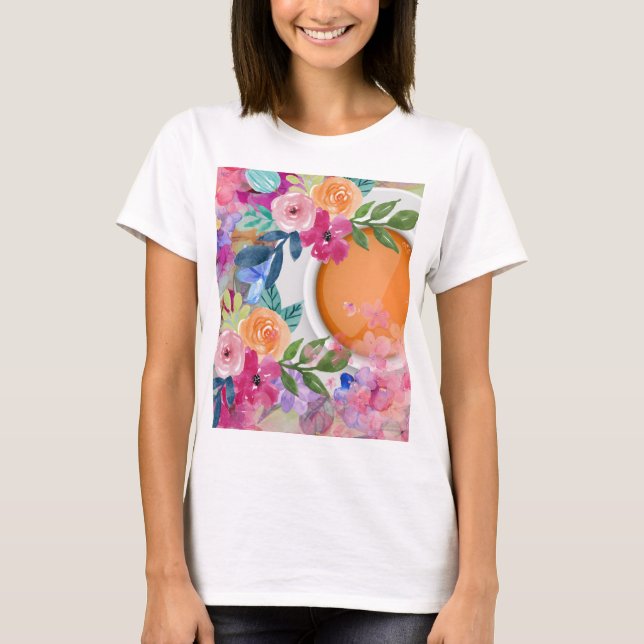 Tea Time T Shirt (Framsida)