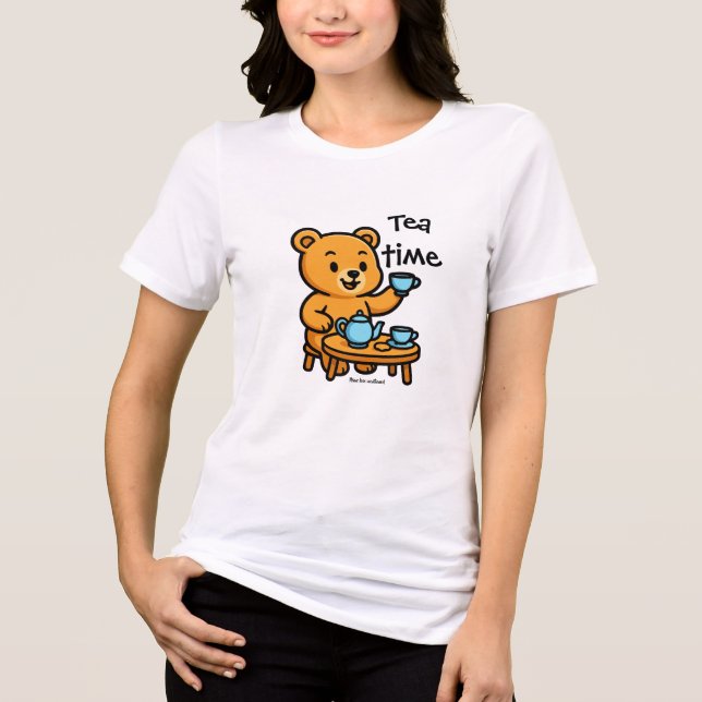 Tea time t shirt (Framsida)