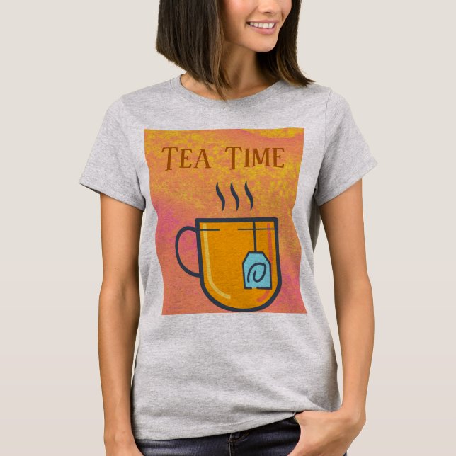 Tea Time T-Shirt (Framsida)