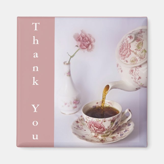 Tea Time, Tack Magnet (Framsidan)