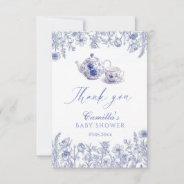 Tea Time Toile ThMB Shower Tack Kort