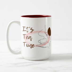 Tea Time Två-Tonad Mugg