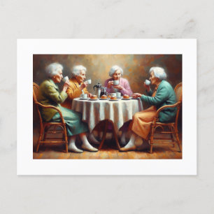 Tea Time Vykort