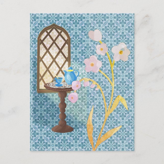 Tea Time Vykort (Framsida)