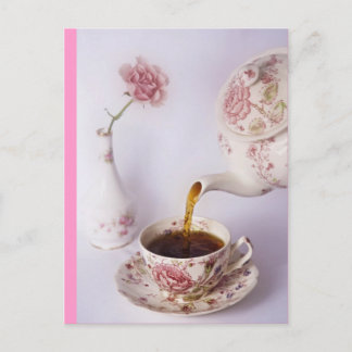 Tea Time Vykort