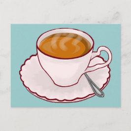 Tea Time-vykort Vykort