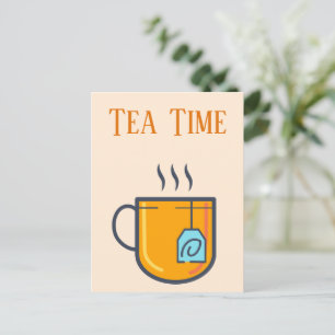 Tea Time-vykort Vykort
