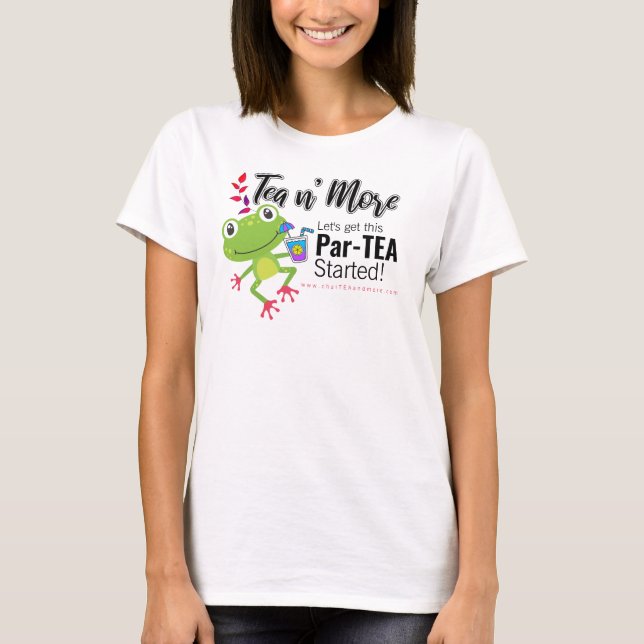 Tea Toad Business T Shirt (Framsida)