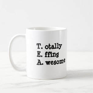 TEA: Totalt Effing fantastisk Kaffemugg