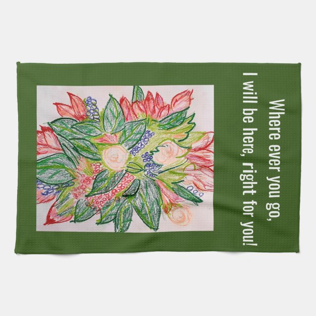 Tea Towel Basket utan handtag Kökshandduk (Horisontell)