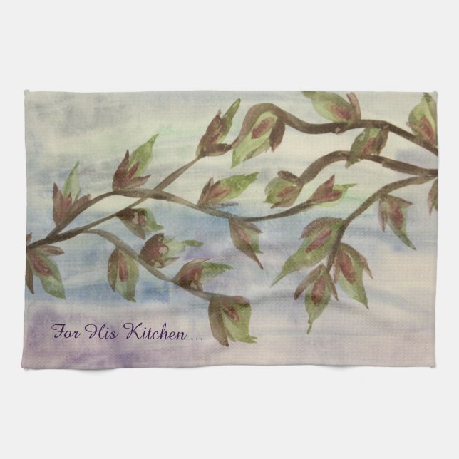 Tea Towel för honom Kökshandduk (Horisontell)