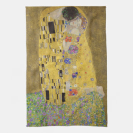 TEA TOWEL : GUSTAV KLIMT : KISS KÖKSHANDDUK