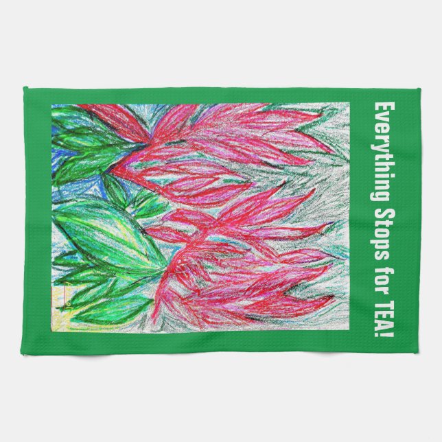 Tea Towel kompletterande Kökshandduk (Horisontell)