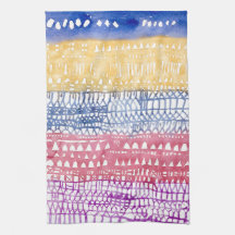 TEA TOWEL : PAUL KLEE : GAMMAL STAD