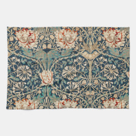 TEA TOWEL : WILLIAM MORRIS : HONEYSUCKLE KÖKSHANDDUK