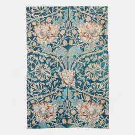 TEA TOWEL : WILLIAM MORRIS: HONEYSUCKLE KÖKSHANDDUK