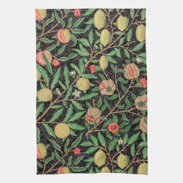 TEA TOWEL : WILLIAM MORRIS : JASMINE KÖKSHANDDUK (Vertikal)