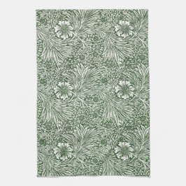 TEA TOWEL : WILLIAM MORRIS : MARIGOLDS KÖKSHANDDUK
