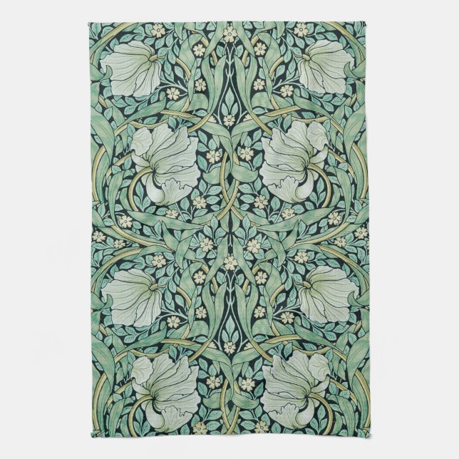 TEA TOWEL : WILLIAM MORRIS : PIMPERNEL KÖKSHANDDUK (Vertikal)