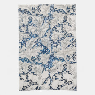 TEA TOWEL : WILLIAM MORRIS : WALLFLOWER KÖKSHANDDUK