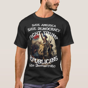 TEA TRUMPAR NRC EPA TRUMP T-SHIRT REPUBLIKANSKA PA