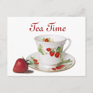 Tea-vykort Vykort