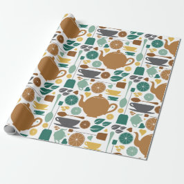 Tea Wrapping Papper Presentpapper
