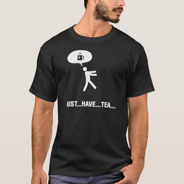 Teaälskare T Shirt (Framsida)