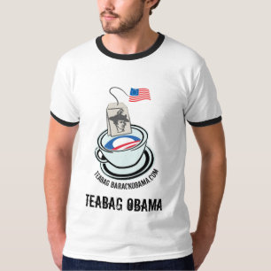TEABAGOBAMA Tea-Skjorta T-shirt