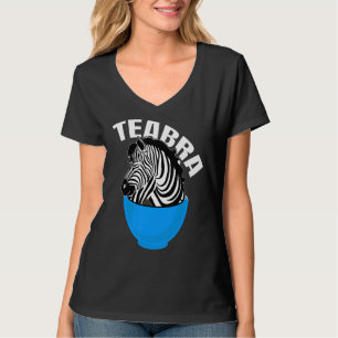 Teabra Tea Zebra T Shirt