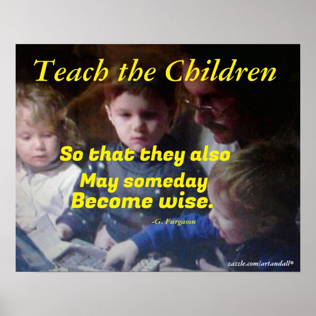 TEACH BARN POSTER (Framsidan)