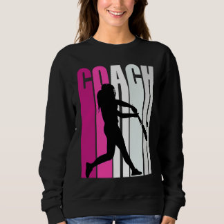 Teach Female Baseballteacher Master Coach Softball T Shirt