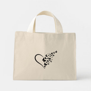 Teach Kärlek Inspire Cute Teacher Mini Tygkasse