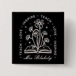 Teach kärlek inspirerar till personlig för häxakti knapp