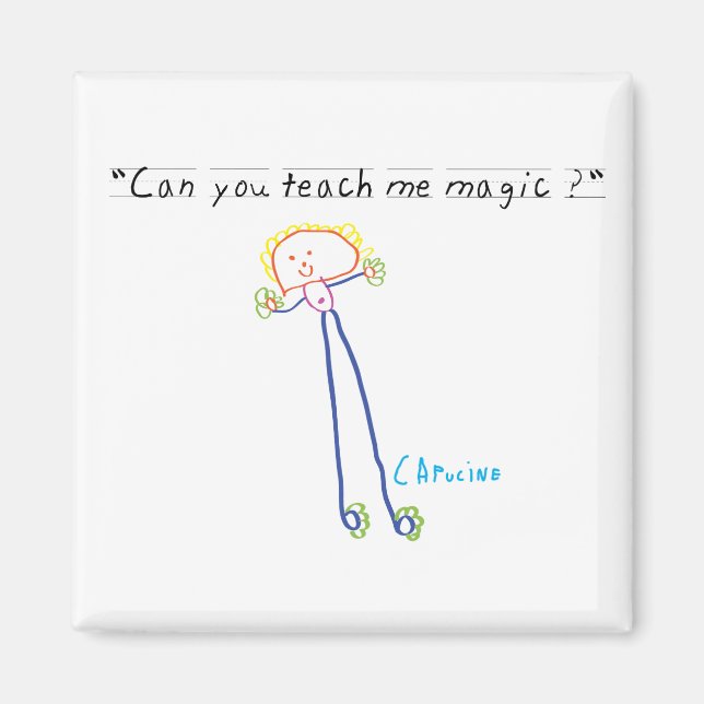 "Teach me magnet" Magnet (Framsidan)