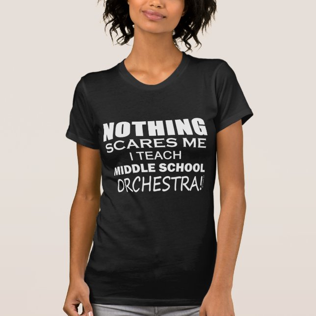 Teach Mitten School Orchestra Tee Shirt (Framsida)
