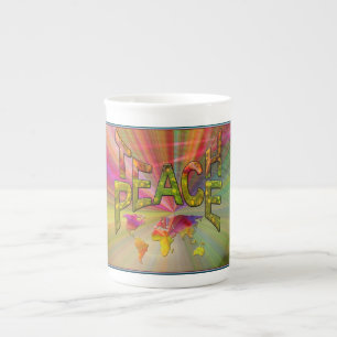 Teach Peace Benporslin Mugg