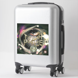 Teach Peace Big Klistermärken