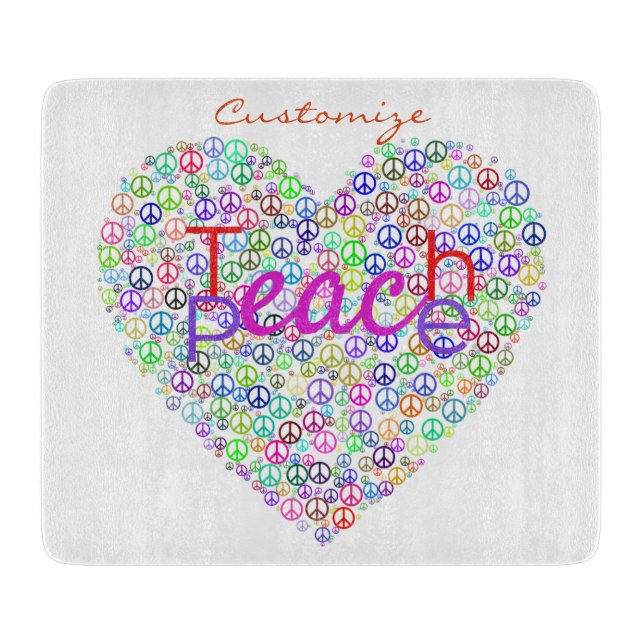 Teach Peace Heart Thunder_Cove (Framsidan)