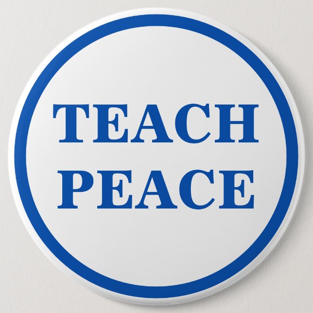 Teach Peace, knapp (Framsida)