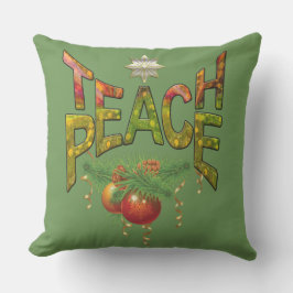 Teach Peace Kudde