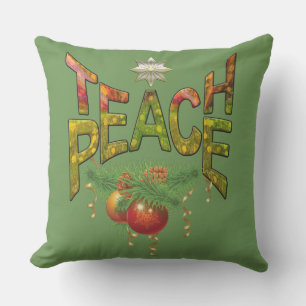 Teach Peace Kudde
