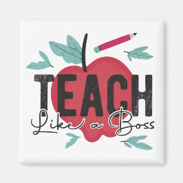 Teach som en Chef Lärare Magnet