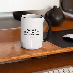 Teach the Change Teacher's Mugg