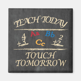 Teach Today, pekplatta i morgondagens kalkylpanel Magnet