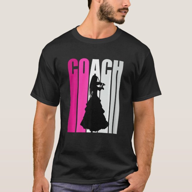 Teach Violin Instructor Coach Violinist Music Teac T Shirt (Framsida)