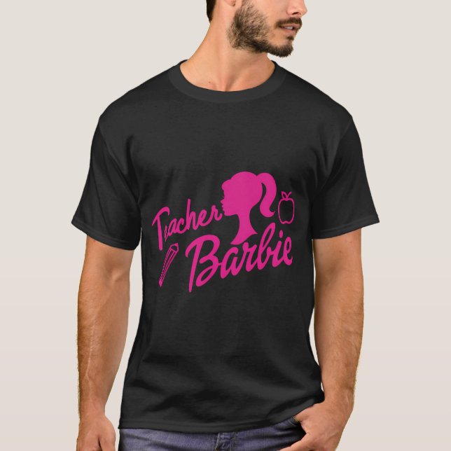 Teacher Barbie T Shirt (Framsida)