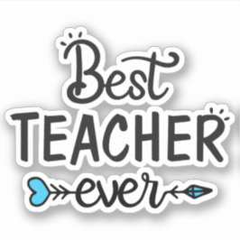 TEACHER - Bästa någonsin Klistermärken